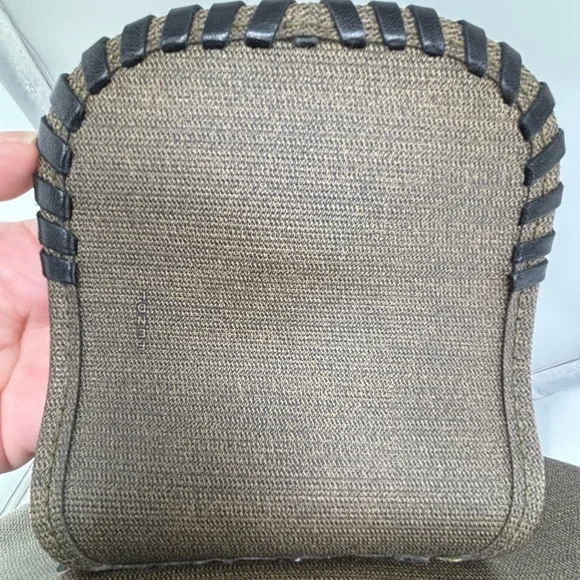 Fendi Vintage Black and Brown Crossbody Bag - Picture 8 of 15